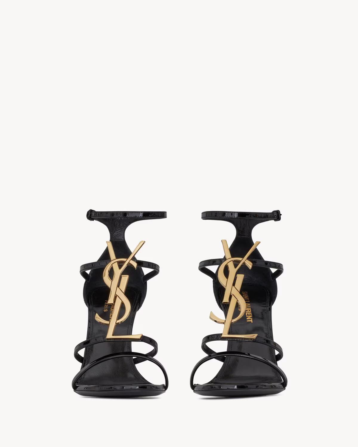 Cassandra sandals in patent leather