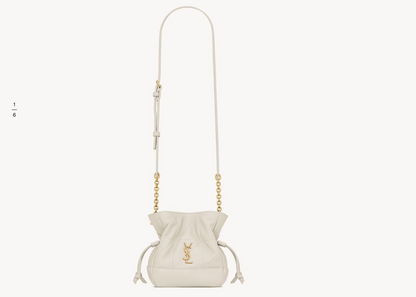 JAMIE mini shoulder pouch in lambskin