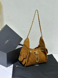 caramel suede