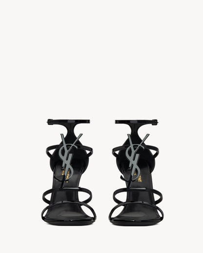 Cassandra sandals in patent leather
